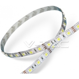 V-TAC LED szalag SMD5050 60LED/M 9W/M 12V IP20 6400K