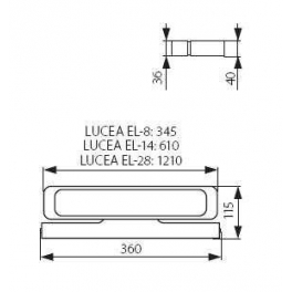 LUCEA EL-28 T5 28W 4000K