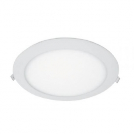 EG LED PANEL 12W WW 1100LM feh. átm:150 kerek