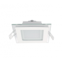 EG LED PANEL 6W WW 580 lm üveg szögl.