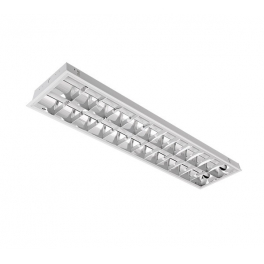 EG LENA-V süllyesztett lámpatest LED fénycsővel (1200MM) 2X18W 6200K OM 1195x295