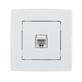 EG City számítógép dugalj fehér RJ45 CAT6E