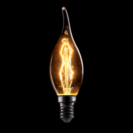 EG Vintage lamp 40W E14 2700K 35*98mm golden