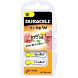 DA230/6BP (PR10) 1,4V gomb elem hallókészülékekbe DURACELL