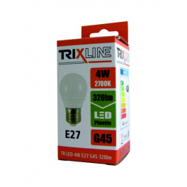 BC TR LED 4W E27 G45 2700K gömb izzó 320LM