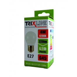 BC TR LED 4W E27 G45 4200K gömb izzó 320LM