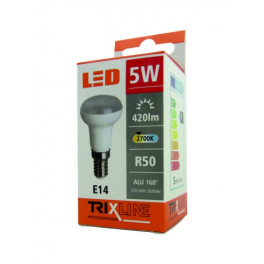 BC TR LED 5W E14 R50 2700K izzó 160° 420LM