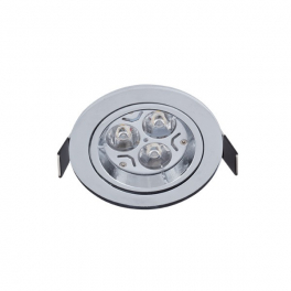 EG 92GUR553WW/CH LED CHROME ROUND PAR 16 COB 7W spotlámpa