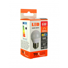 BC TR LED 6W E27 G45 2700K kis gömb izzó 515LM