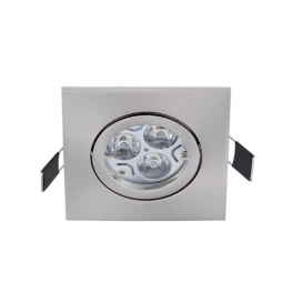 EG 92GUS453WW/SN LED 3W szatén nikkel szpot