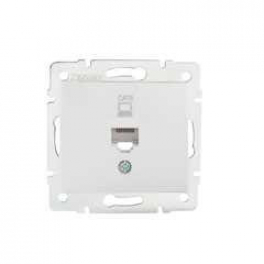 DOMO 01-1400-002 fehér adatcsatlakozó aljzat (RJ45 Cat 6 Jack)