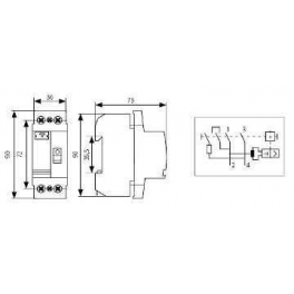 KR6 25/003/2 25A 30mA fírelé