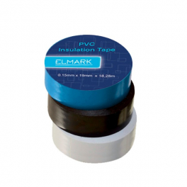EG Szig.szalag 0,15mm/19mm 9,14m fekete