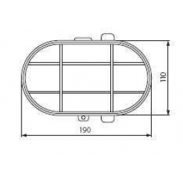 HERMI 7063TNB E27 60W IP54