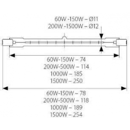 J-200WEK 118mm ceruzaha. 1200 órás