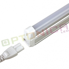 LED bútorvilágító T5 4W 31cm matt üveg CW 360lm 230V